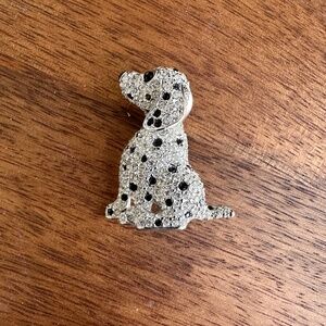 Swarovski Dalmatian Pin